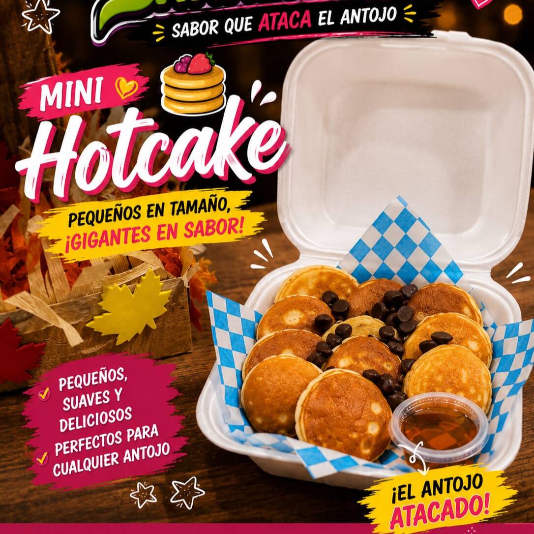 MINI HOTCAKES 24 PZAS
