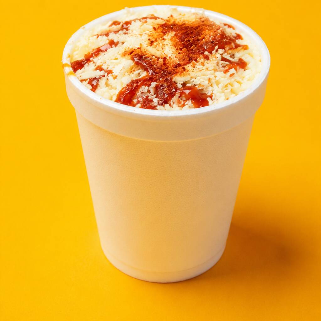 Elote en Vaso Chico.