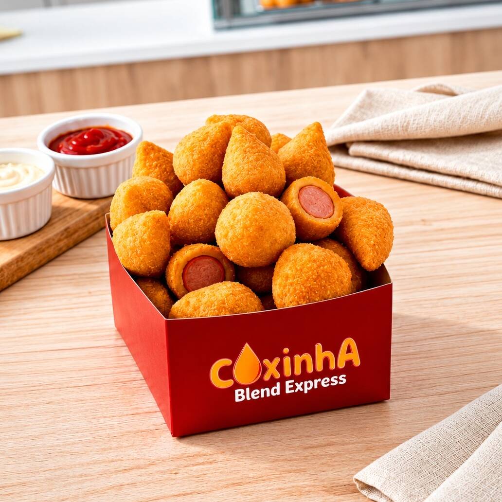 O mini Maior que o padrão do mercado! Maior, mais recheado e mais satisfatório!
5 Mini coxinhas
3 mini risoles de queijo e presunto
3 mini bolinhos de carne
3 mini bolinhos de queijo
3 mini bolinhos de calabresa
3 mini enroladinhos de salsicha.
Obs: a seleção de sabores poderá sofrer ajustes conforme a disponibilidade da empresa no momento da produção, mantendo sempre a qualidade e variedade do pedido.
Aquele combo deliciosos de salgados sortidos.
Cada mordida revela uma massa leve e crocante por fora, cremosa e sedoso por dentro. Certamente satisfará o seu paladar e deixará você com gostinho de quero mais.