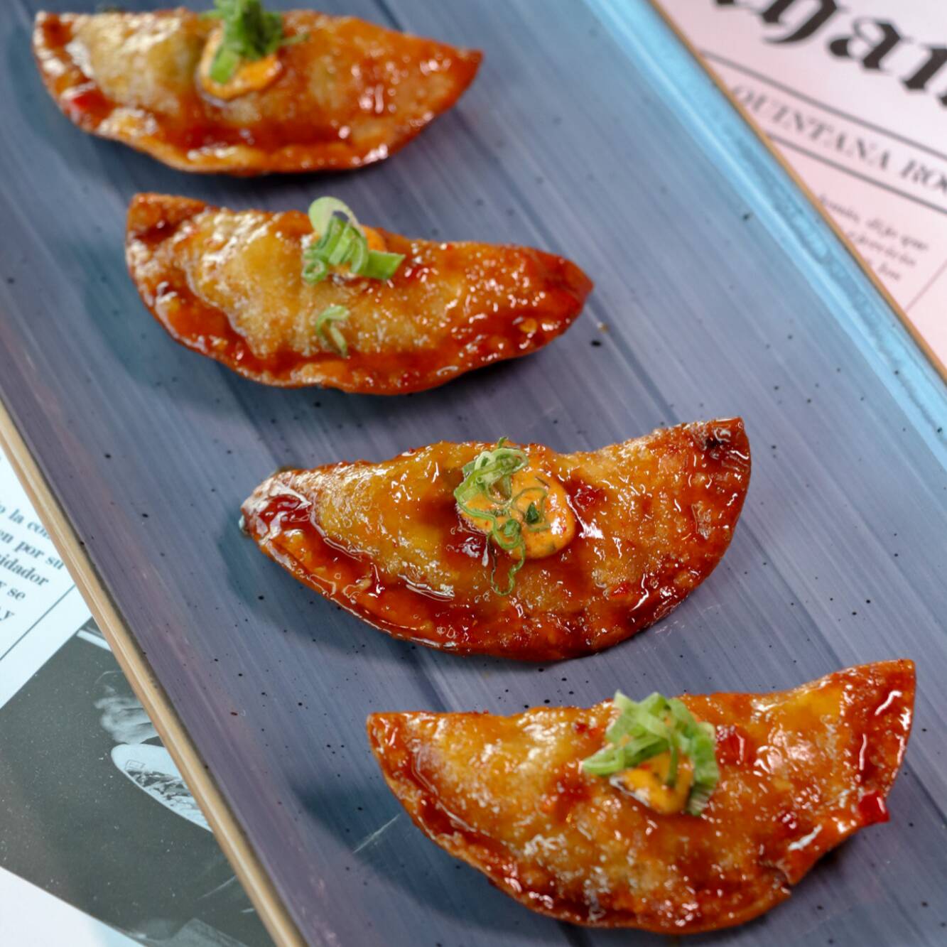 Gyozas de Camarón