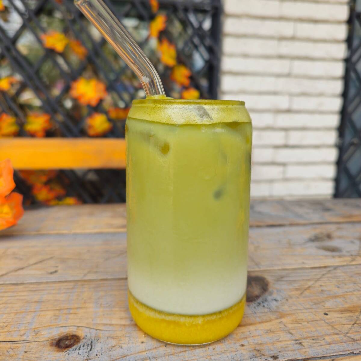 Matcha Mango Latte