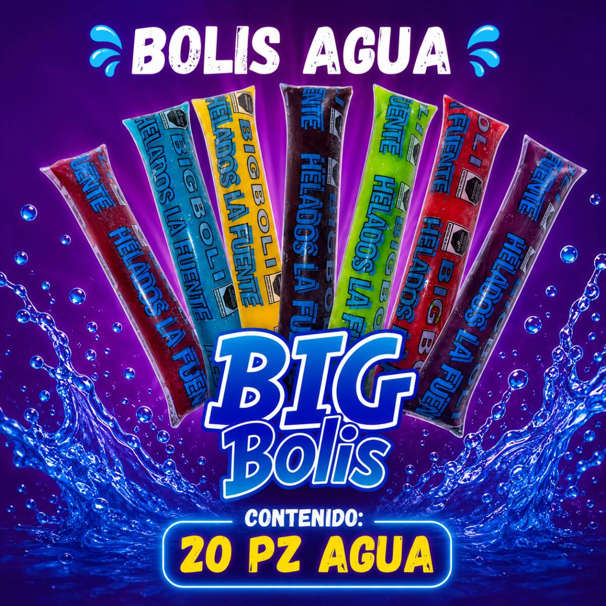 Bolis de Agua 20 Piezas
