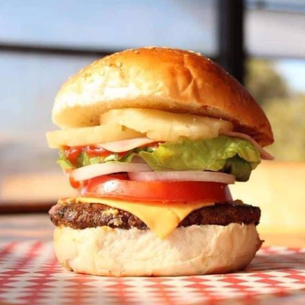 Hamburguesa Hanwaiiana