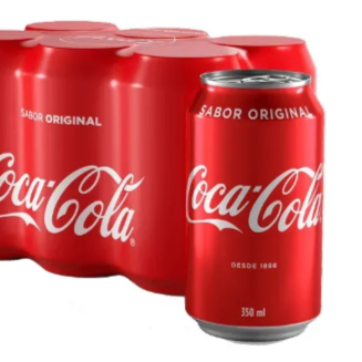 1xCoca-lata 350ml
