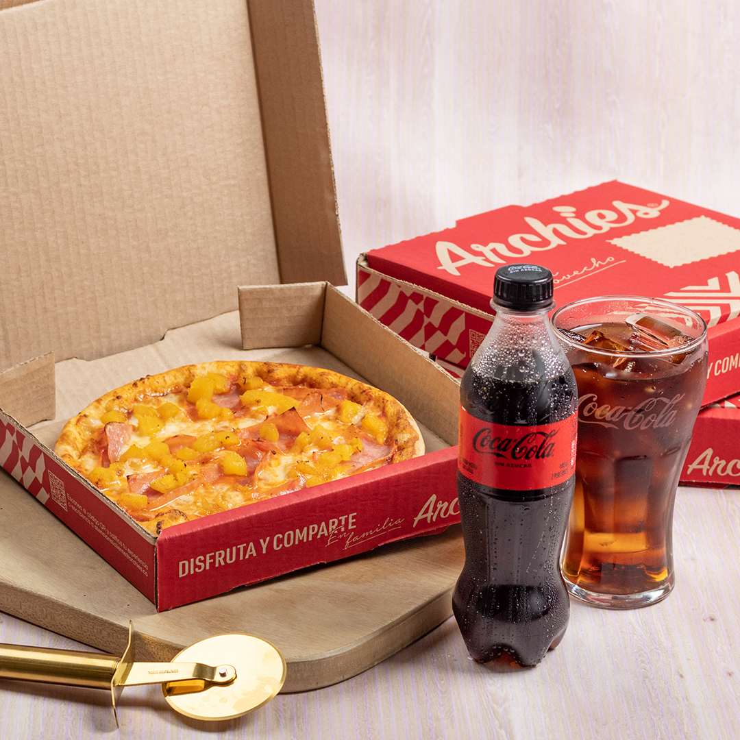 PROMO PIZZA PERSONAL + COCA COLA 400