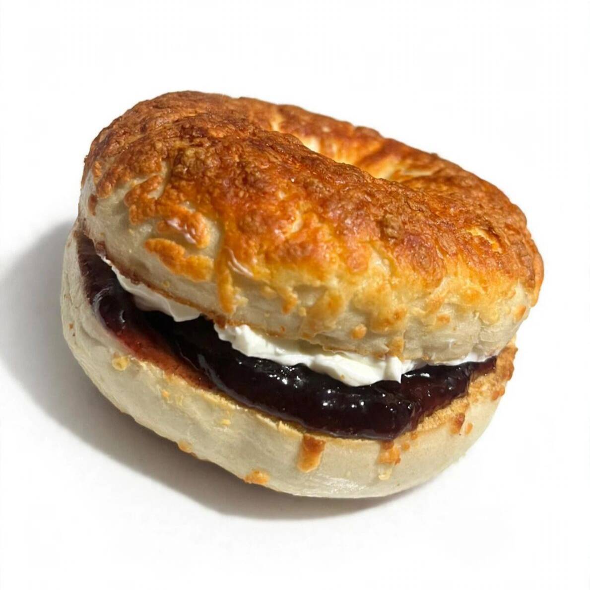 Berry Cream Bagel