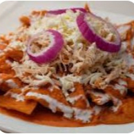 Chilaquiles con Pollo
