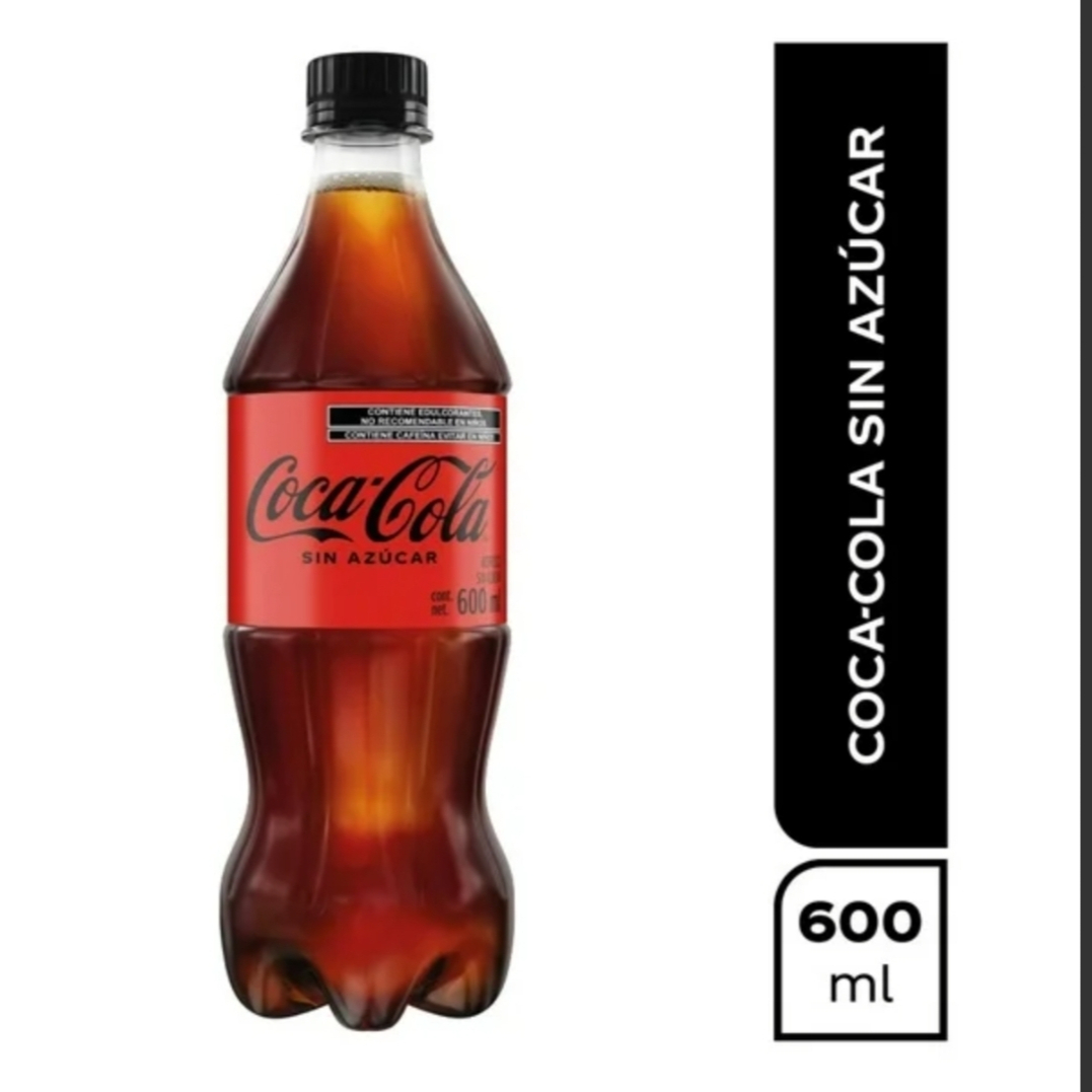 Coca Cola Zero 600 Ml