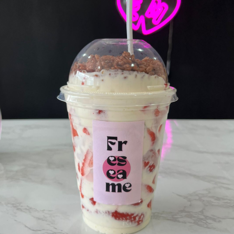 Fresas/Plátano con Crema Clásicas