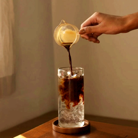 Iced Coconut Americano