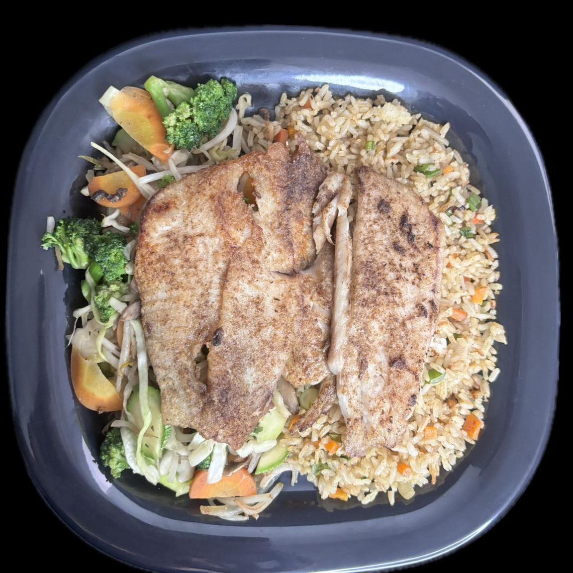 Tepanyaki con Pescado