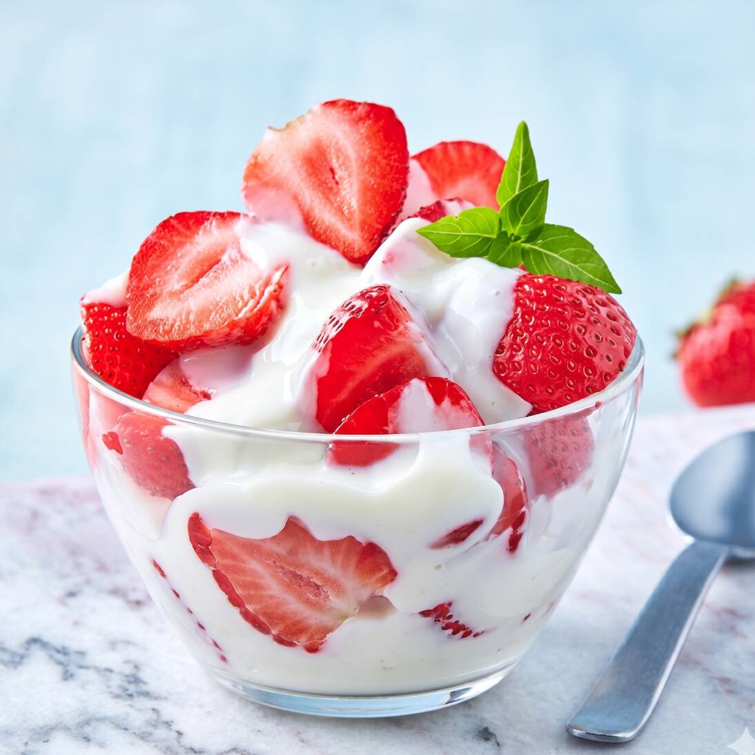 Fresas con Crema.