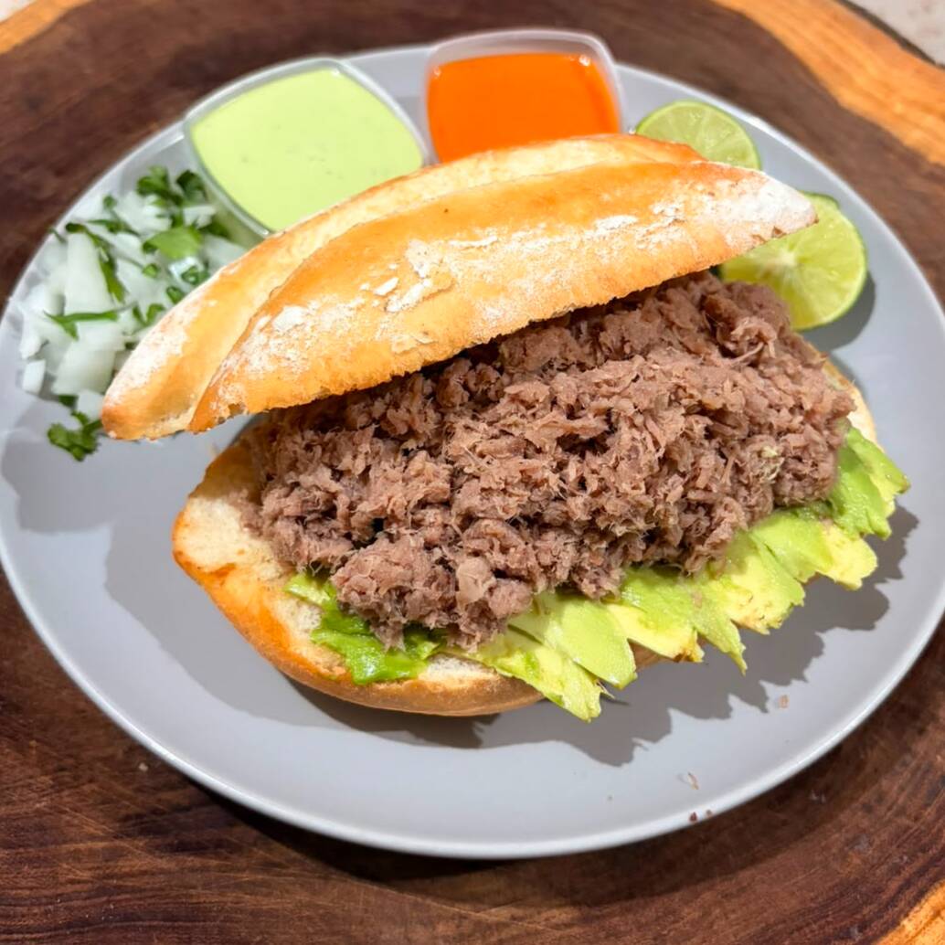 Torta de Barbacoa Don Rafa