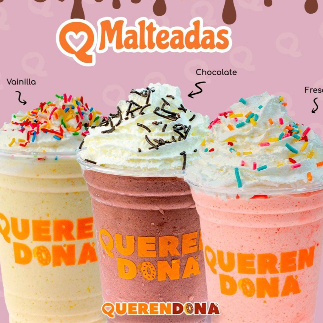 Malteada de Fresa