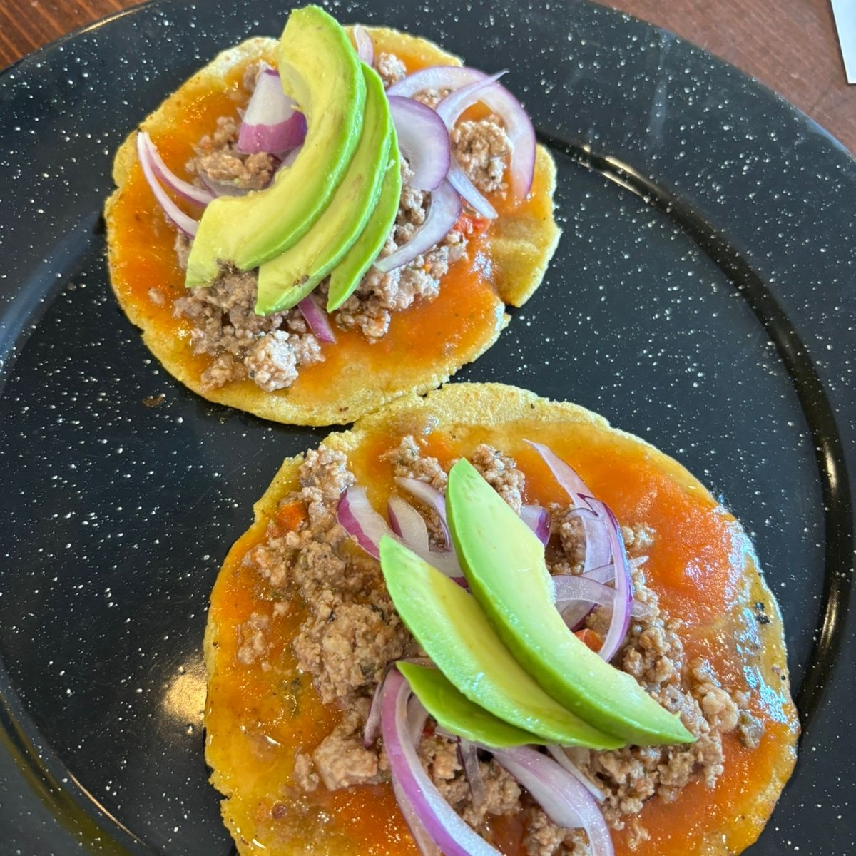 Picaditas con Carne.