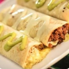 Flautas Pollo Champiñón