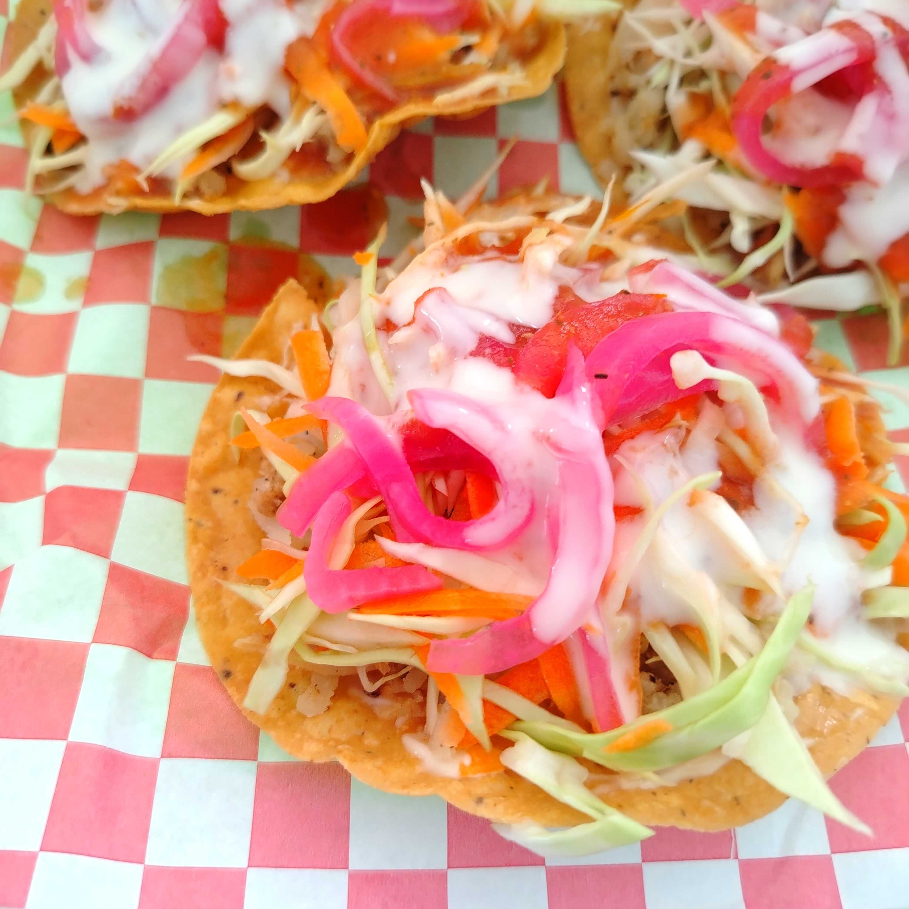 Tostadas de Pollo 3pzs