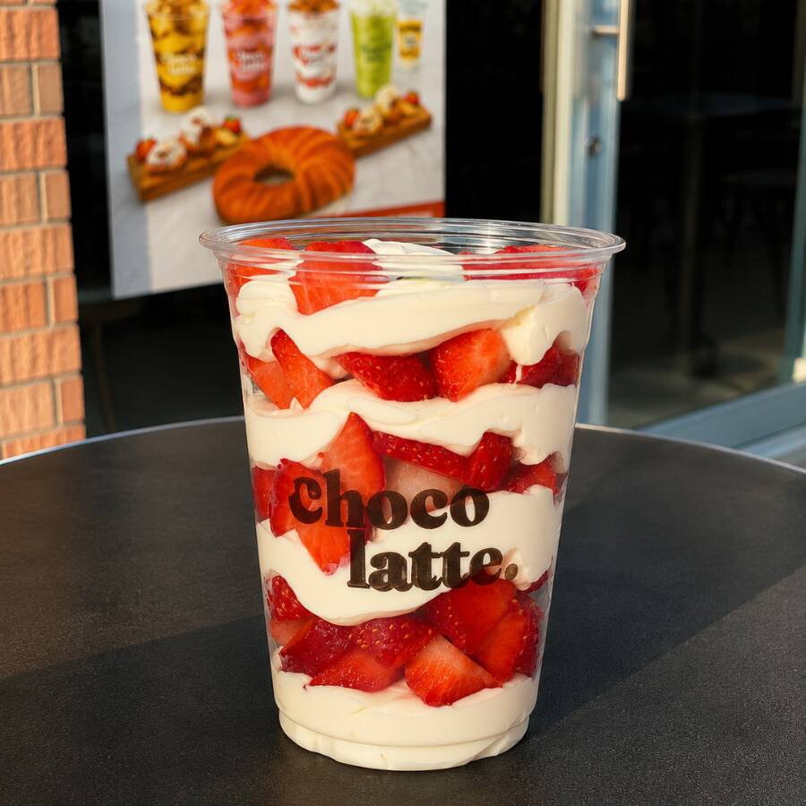 Fresas con crema gourmet (16oz)