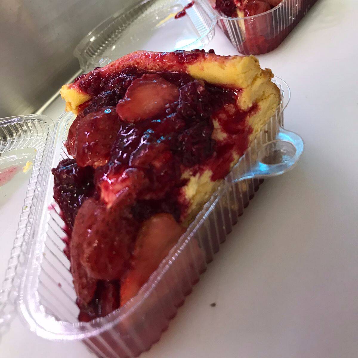 Cheesecake de frutos rojos