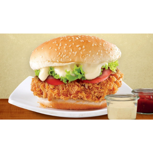 Hamburguesa Pechuga Apanada