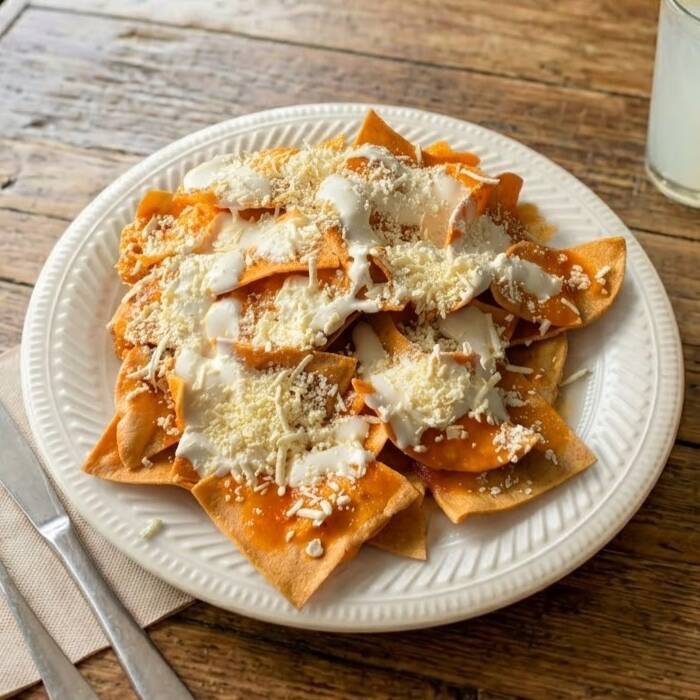Chilaquiles Sencillos
