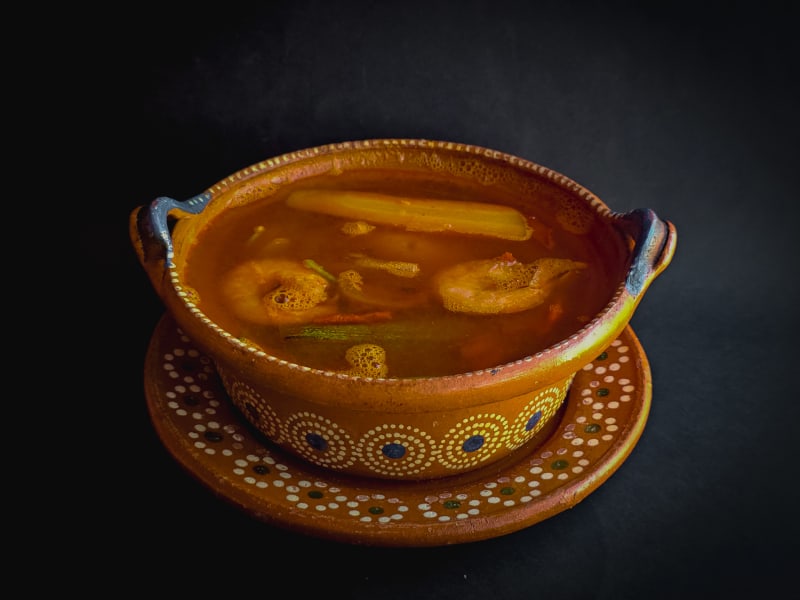 Caldo de Camarón O Pescado