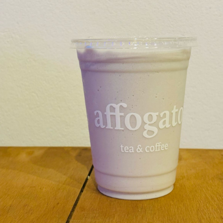 Iced Taro Latte
