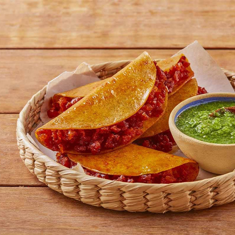 Taco de Chicharron Individual