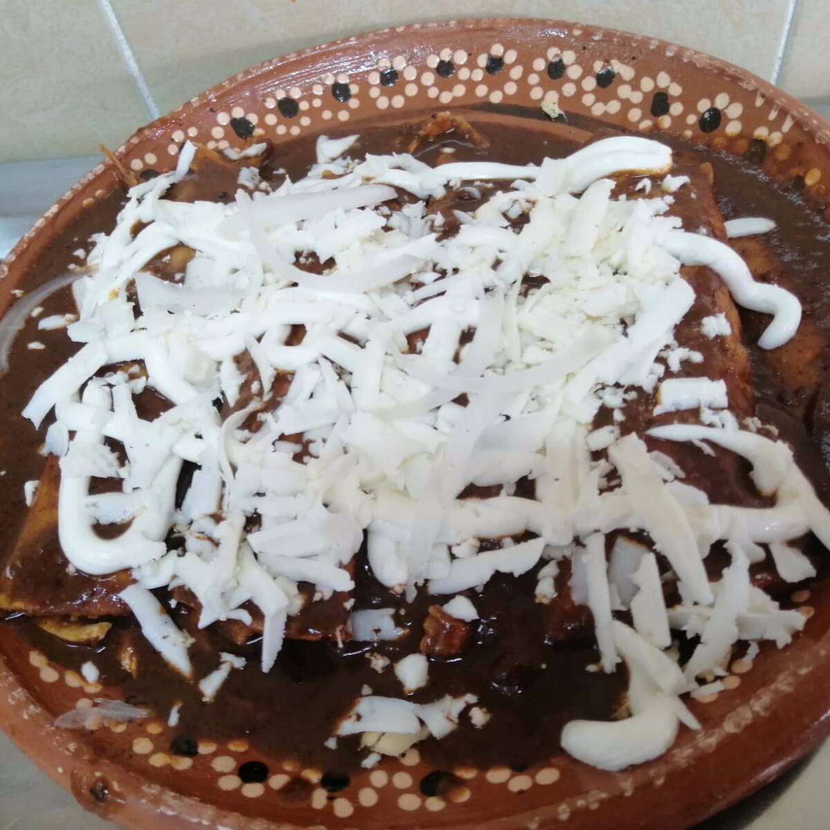 4 Enchiladas Mole