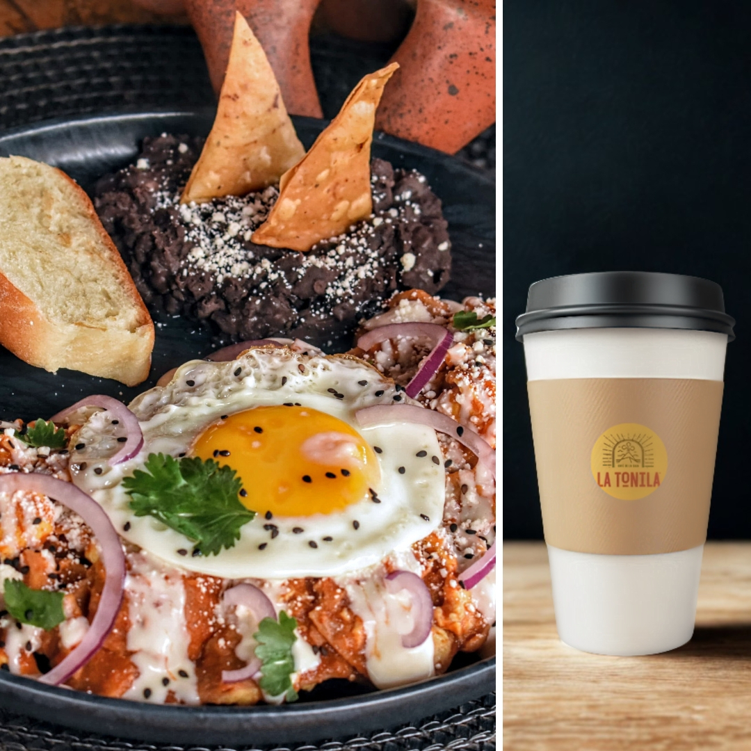 Combo Chilaquiles Tradicionales + Café o Agua