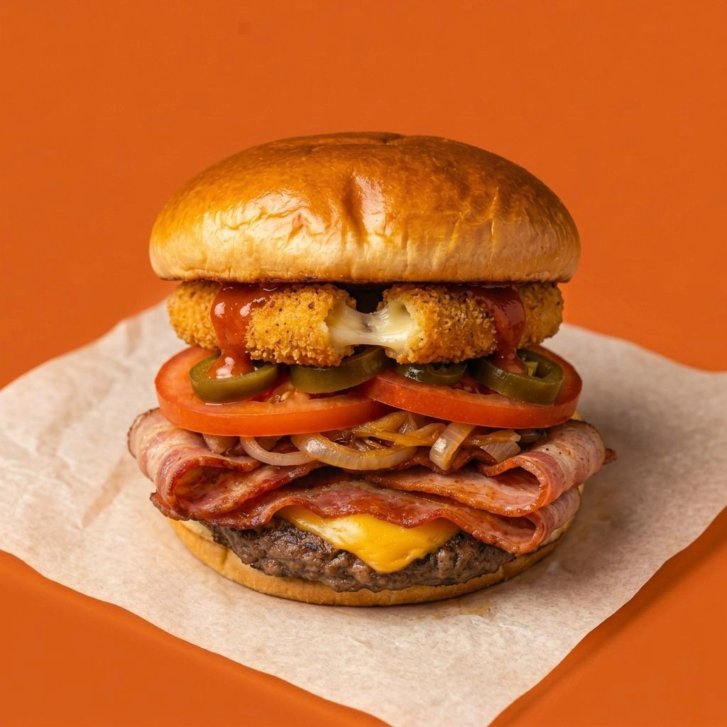 Hamburguesa Buffalo Cheese