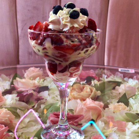 Fresas Crema Batida, Chocolate y OREO