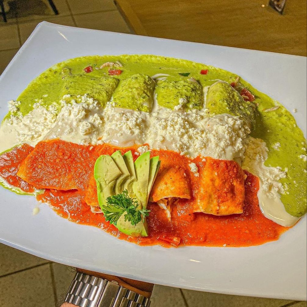 Enchiladas Bandera
