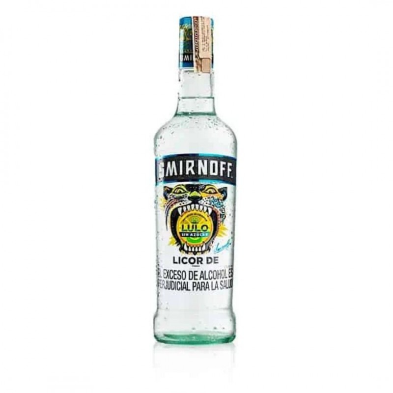 Smirnof lulo sin azúcar Botella 750 ml