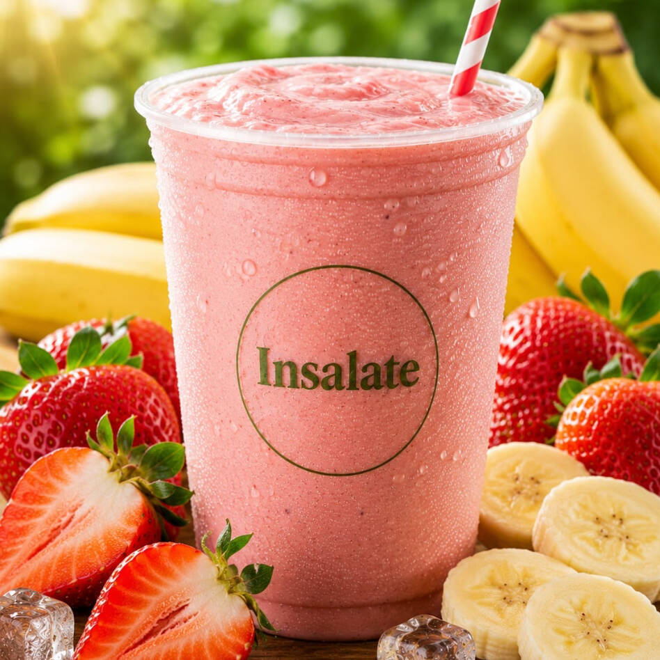 Combinado fresa y platano