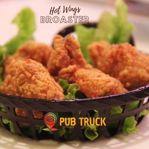 🔥Broaster Wings Naturales ( 5 Pz 300 Gr.)