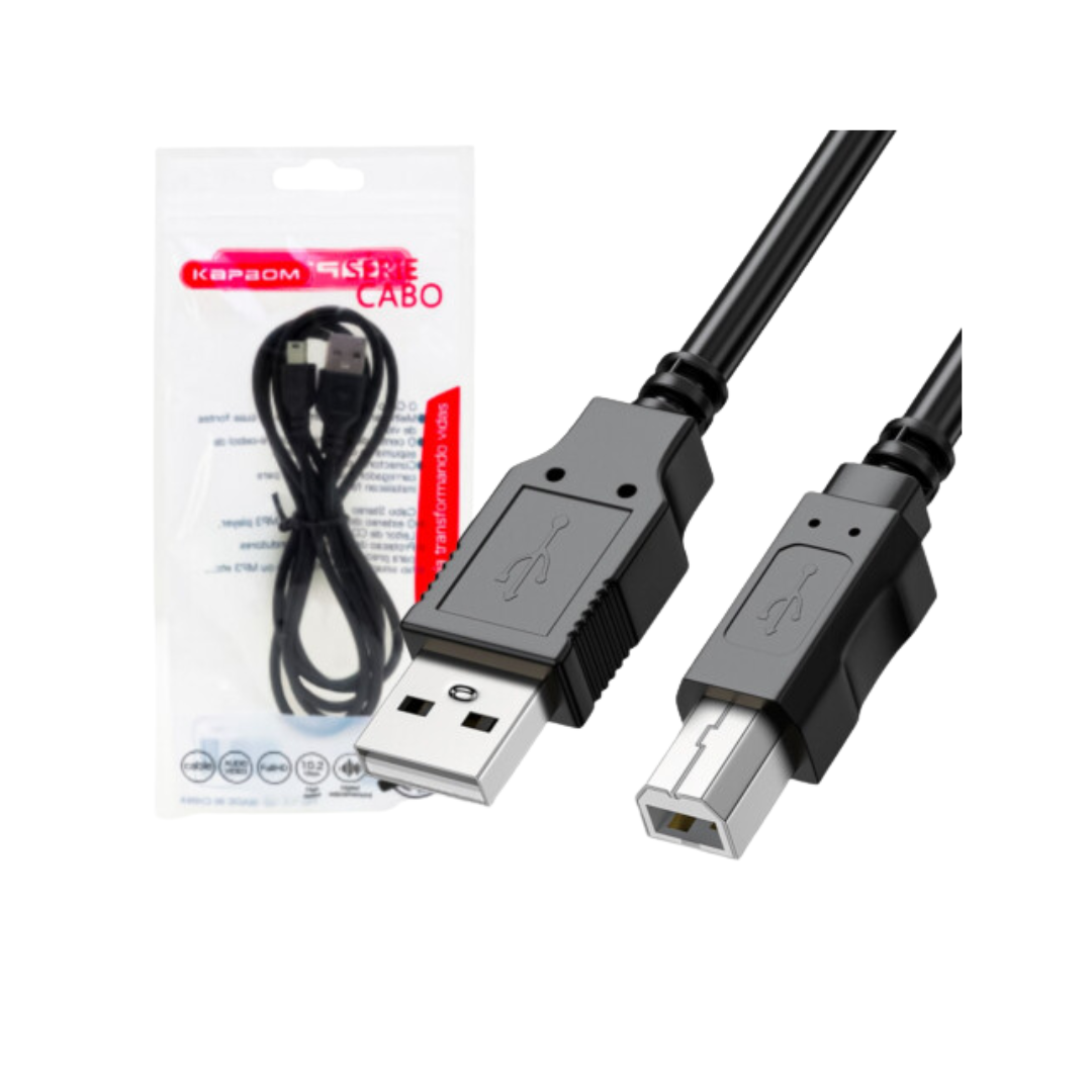 Conecte sua impressora, scanner ou multifuncional com rapidez e eficiência usando este cabo Usb 2.0 Tipo A para Tipo B. Compatível com diversos modelos e ideal para transferências estáveis e confiáveis de dados entre o computador e o equipamento.  cabo impressora, cabo usb tipo b, cabo usb impressora, cabo usb 2.0 tipo a para tipo b, cabo para multifuncional, cabo para scanner, cabo para epson, cabo para hp, cabo para canon, cabo tipo b, cabo conexão impressora, cabo de dados impressora, fio impressora usb, cabo usb para equipamentos, cabo tipo b para pc, cabo para impressora universal, cabo usb com blindagem, cabo resistente impressora, cabo comunicação impressora, cabo usb tipo b durável, cabo de impressora, informática, eletrônica, eletrônicos, cabo para impressora, cabo de impressora, cabo para impressora hp, cabo impressora epson, cabo de impressora universal, cabo para imprimir, cabo usb tipo a para tipo b, cabo de impressora