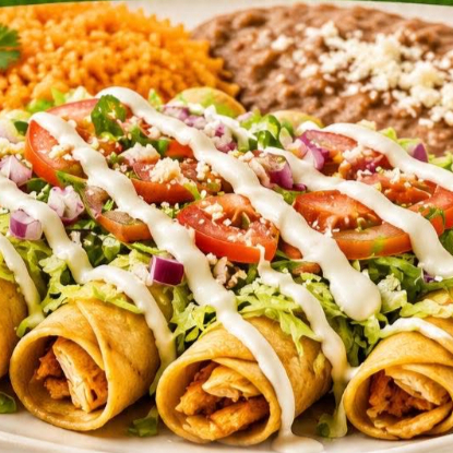 Flautas de Pollo