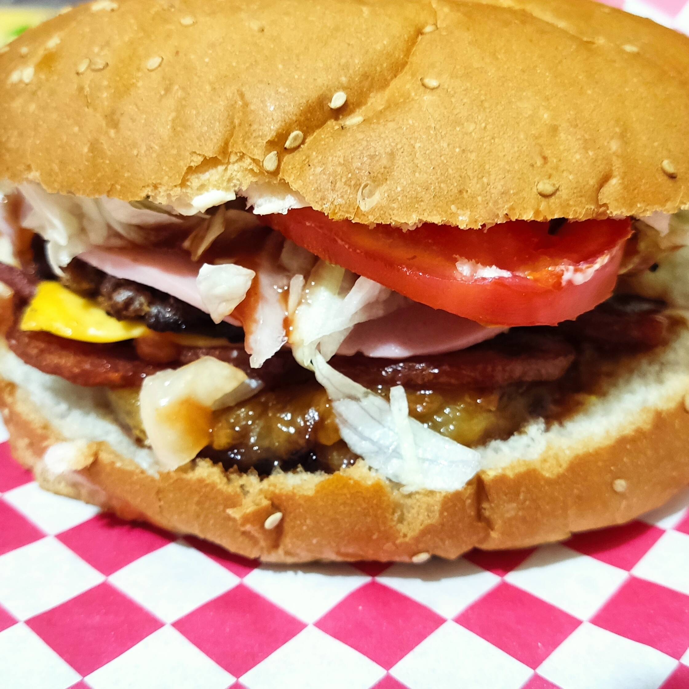 Hamburguesa Hawaiana