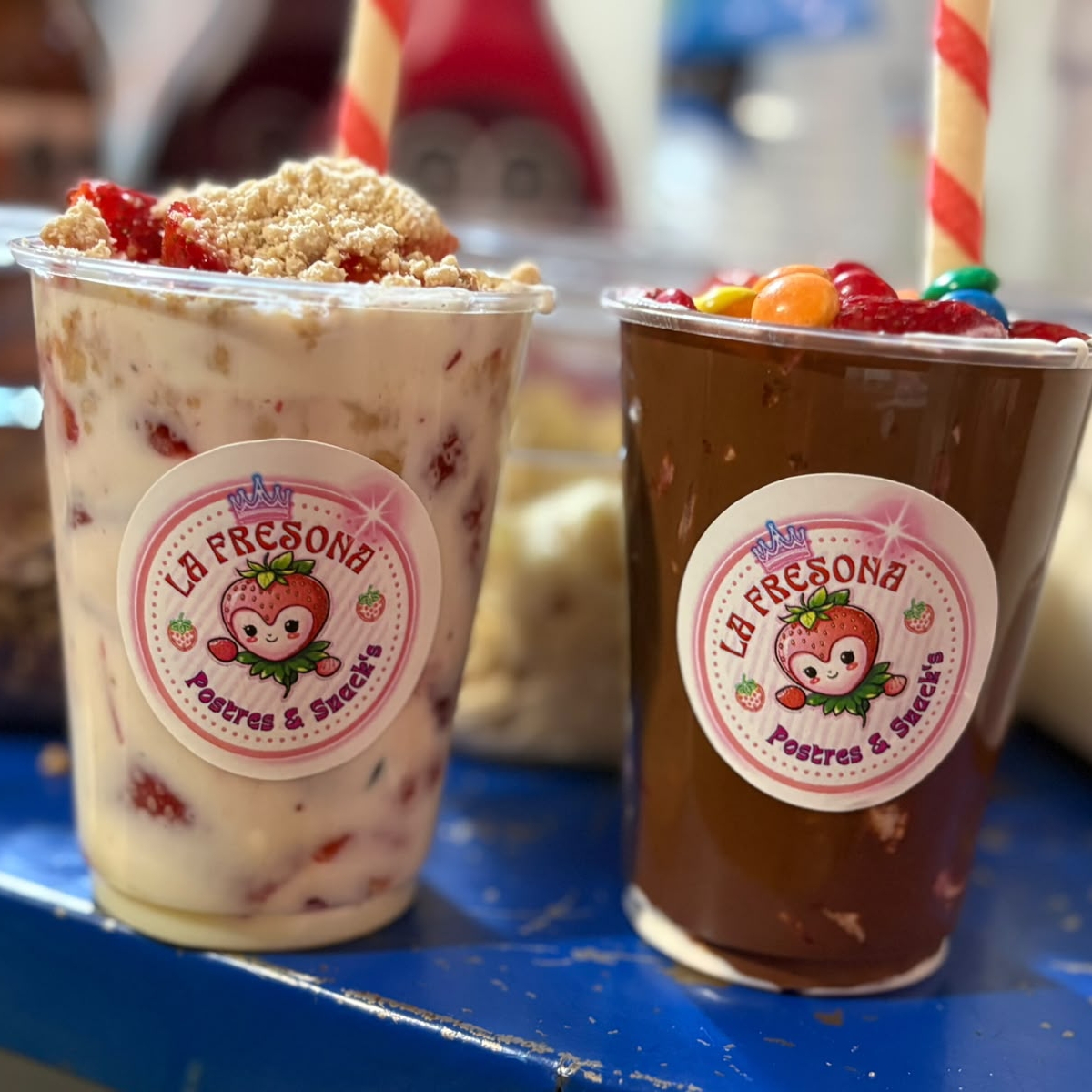 Fresas con Crema