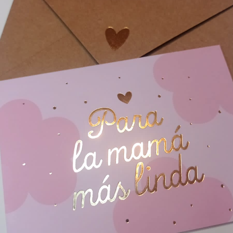 Tarjeta La Mamá más Linda