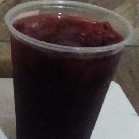 Agua Fresca de Jamaica chica