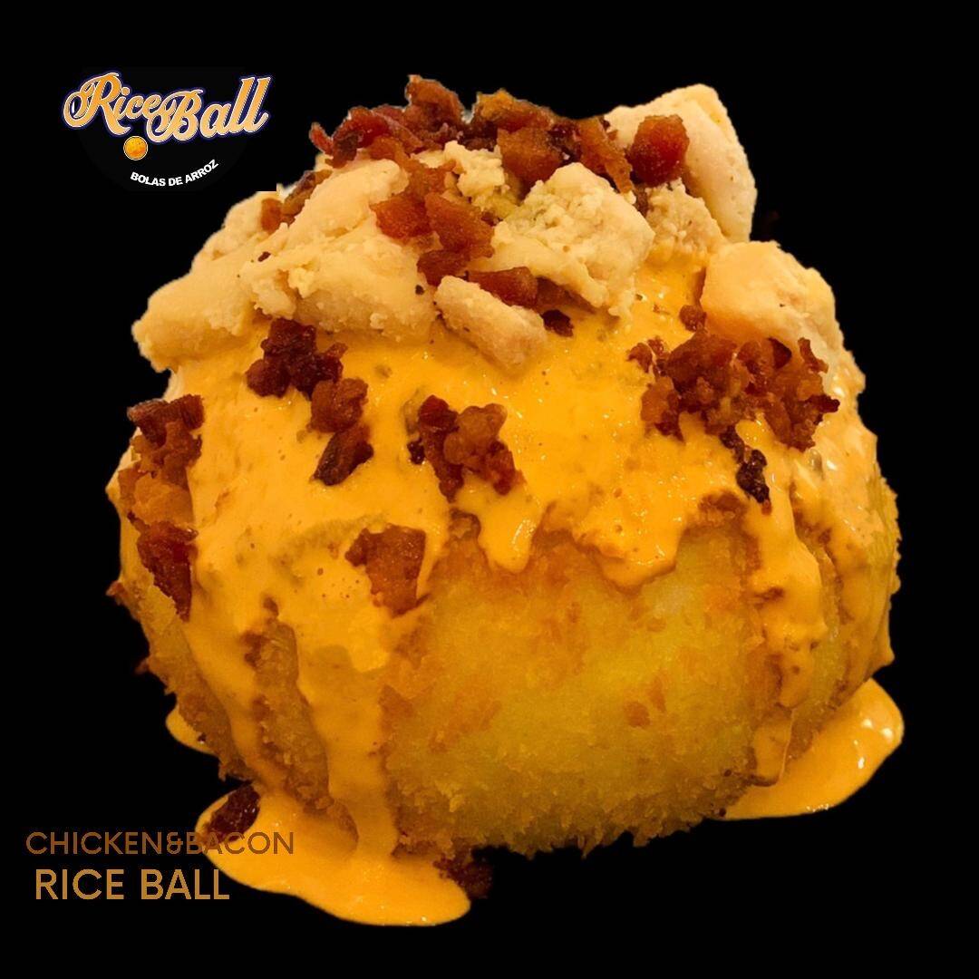 Chicken&Bacon Rice Ball