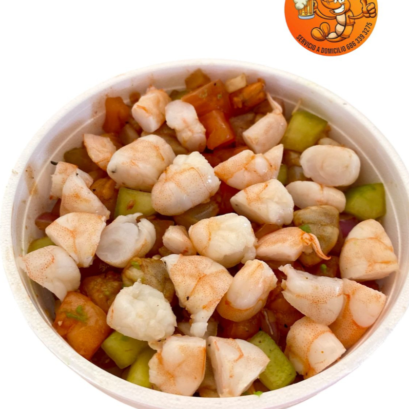 Litro Mixto (camaron Cocido y Pescado)