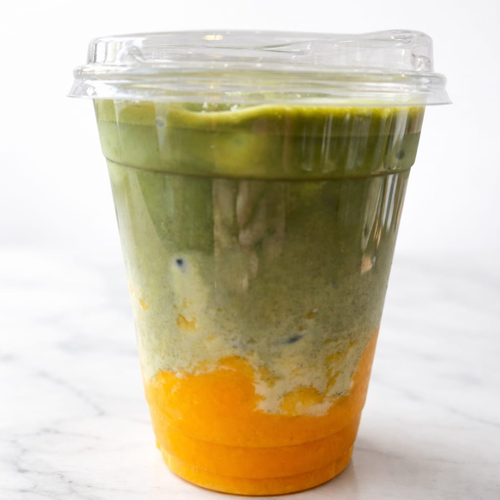 Mango Matcha Latte