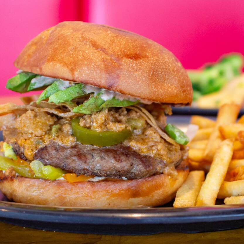 Chili-Nacho Burger