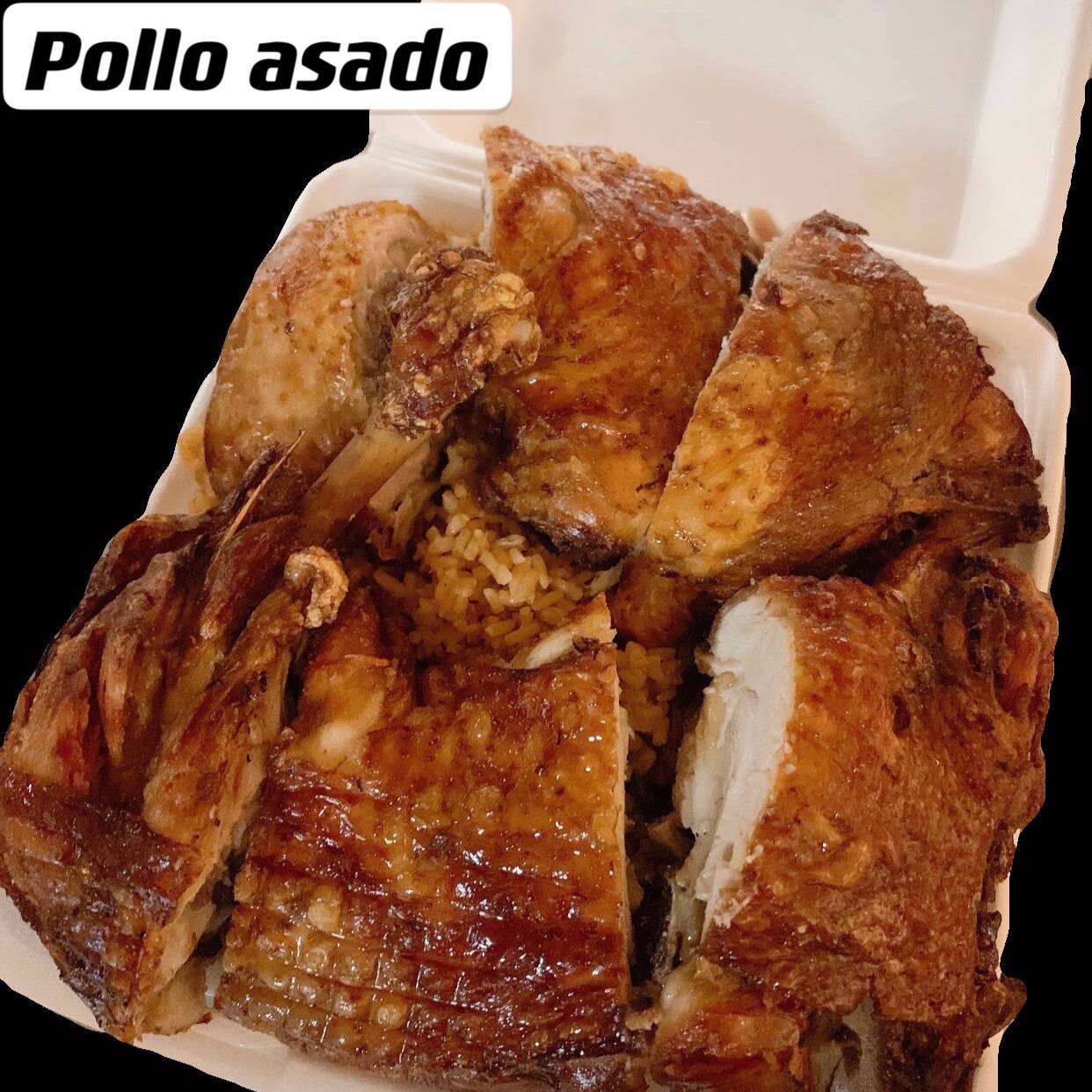 Lonche #6 Pollo Asado y Papa Frita