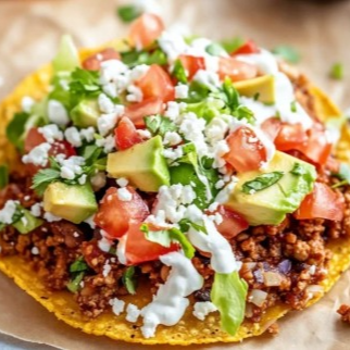 Tostada de Pierna