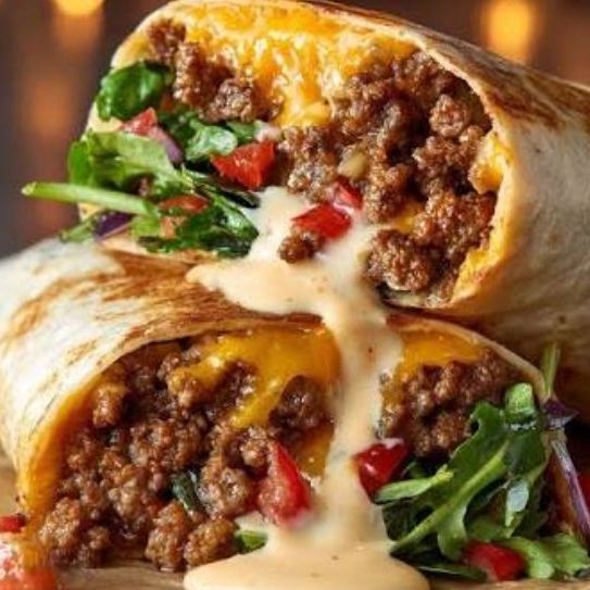 Burrito Acompañado con Papas