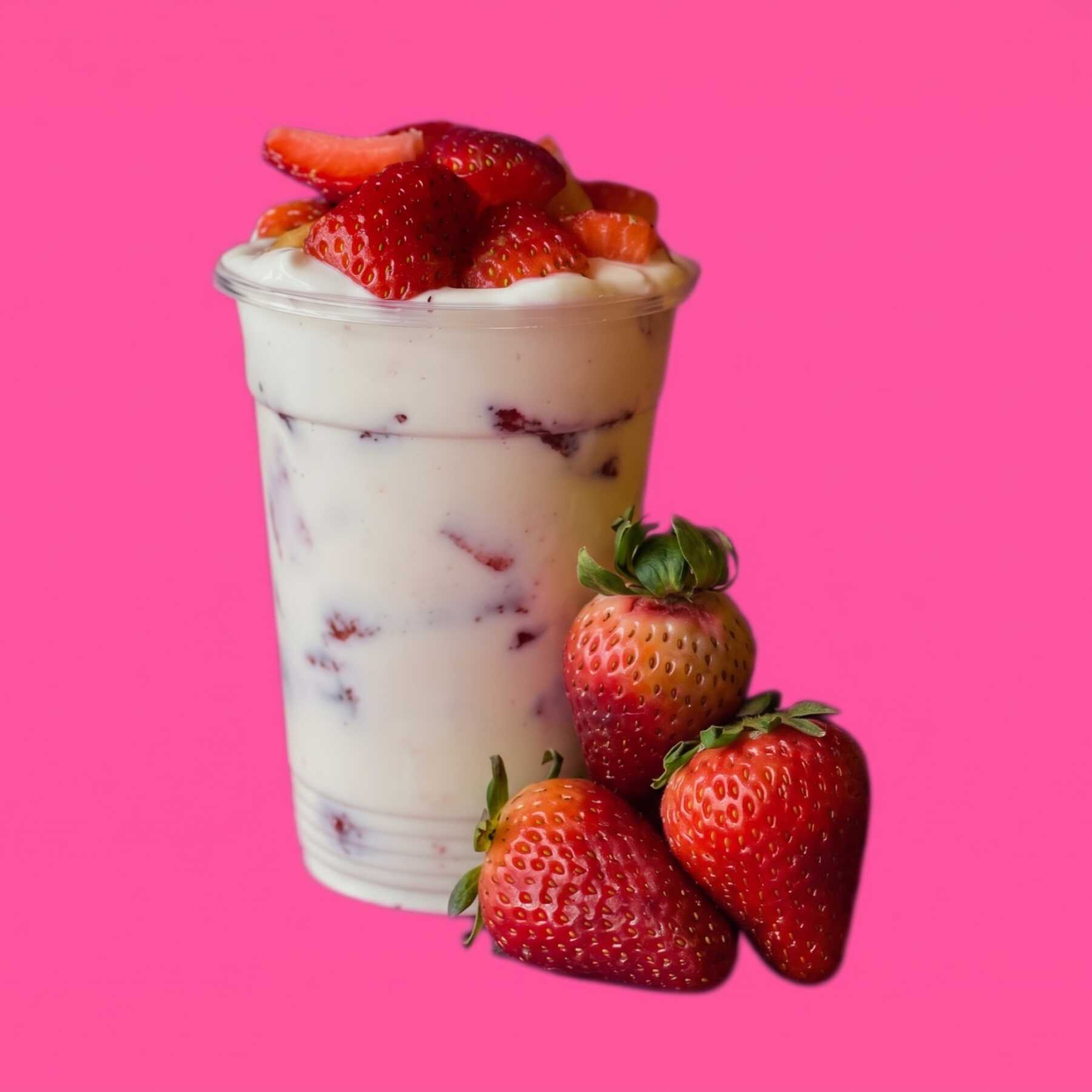 Fresas Con Crema Mediana